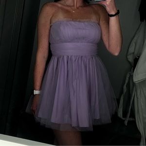 Purple Tulle Dress